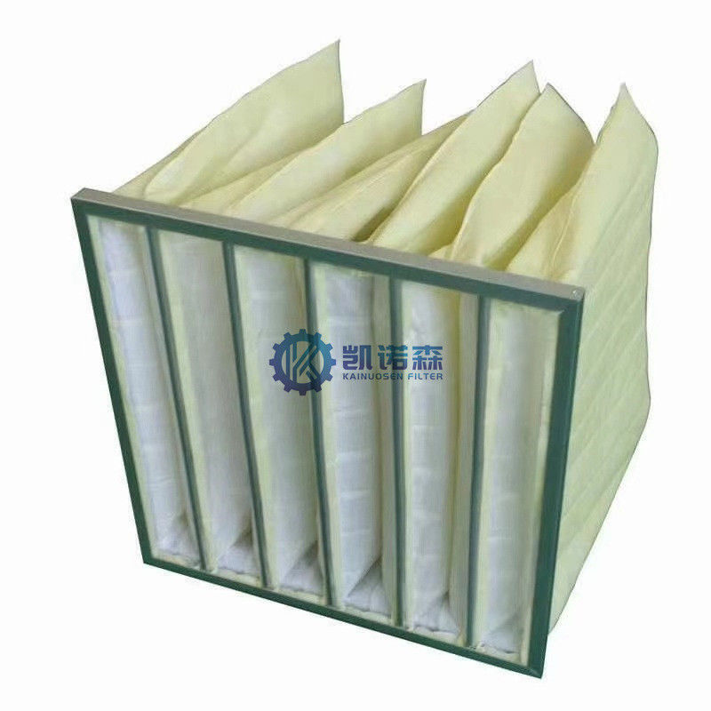 Aluminiumrahmen-industrielles Luftfilter-Tasche HVAC-Luftfilter Soem-ODM