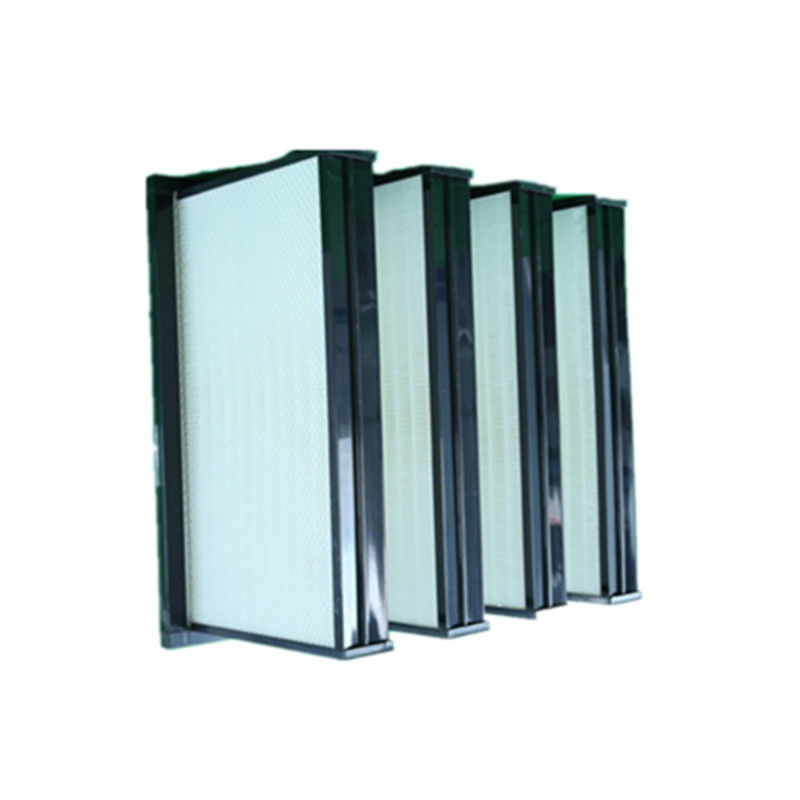 Zellen-Hepa der Glasfaser-V industrielle Leistungsfähigkeit Luftfilter-99,99%