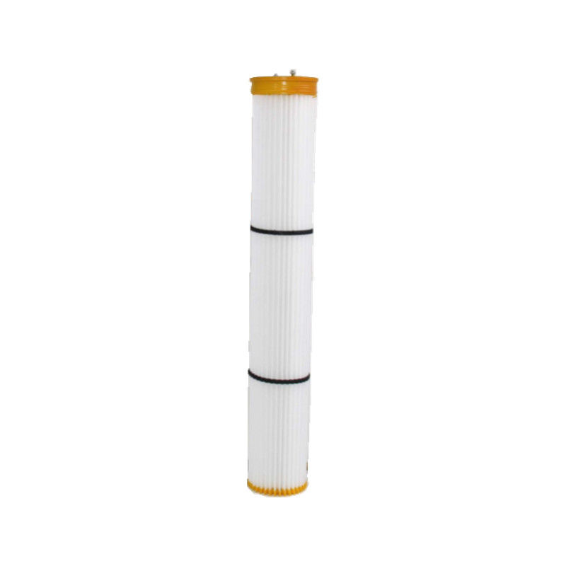 Weißes Polyester faltete Höhe des Taschen-Staub-Kollektor-Filter-20cm-350cm